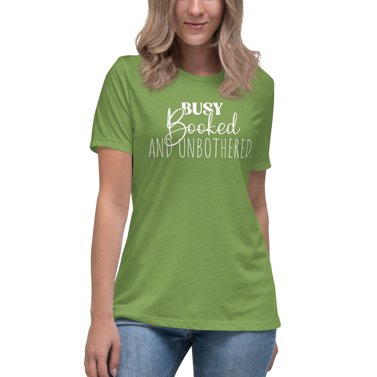 Busy, Booked and Unbothered | Women's FashionFit T-Shirt