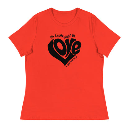 Do Everything In Love | Women's FashionFit T-Shirt