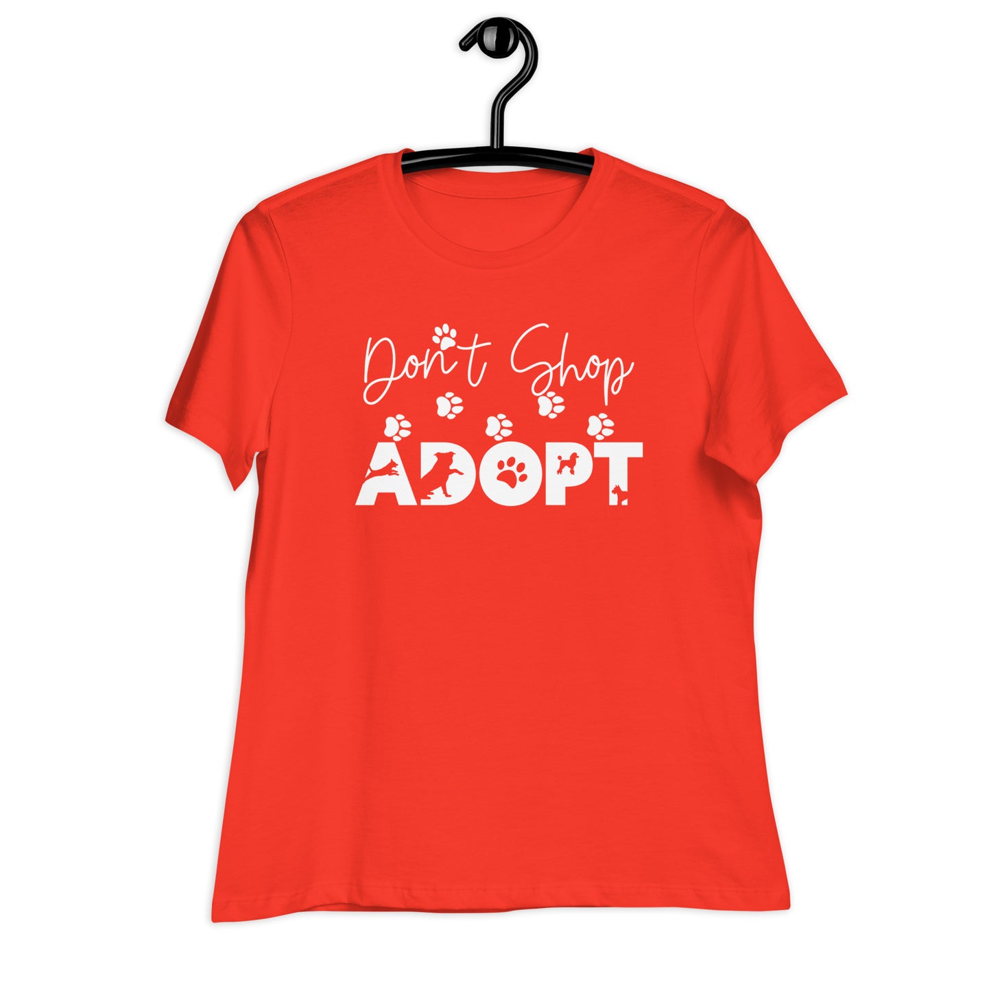 Don't Shop, Adopt | Women's Fashion Fit T-Shirt