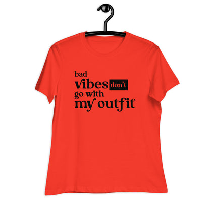 ...Don't Go With My Outfit | Women's FashionFit T-Shirt